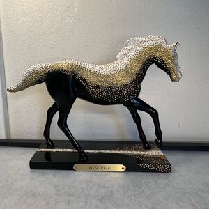 The Trail of Painted Ponies- Gold Rush Horse Sculpture
